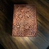 BROWN LEATHER BIBLE COVER
