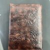 BLACK&BROWN LEATHER BIBLE COVER