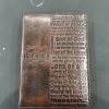 DARK BROWN LEATHER BIBLE COVER - Image 2