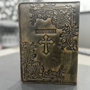 GREEN BIBLE COVER